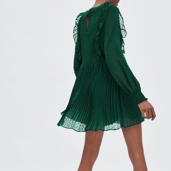 DOTTED MESH PLAYSUIT DRESS - Picture 2 of 8